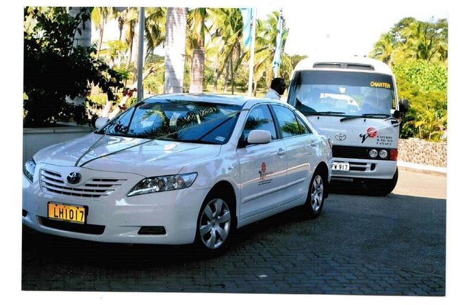 100% CFC APPROVED PRIVATE Transfer - Denarau to Nadi & Coral Coast Hotels - From Port Denarau Marina to your hotel