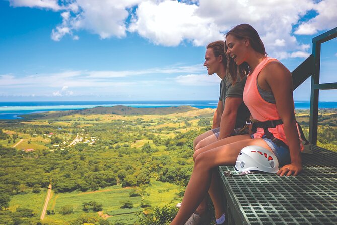 16 Lines Zipline, Cave, Hiking & Biausevu Waterfall Combo Tour - Spring Water and the Waterfall Stop