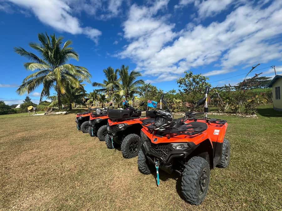 ATV Quad Bike Adventure Tour (Free Lunch) - A four-hour Fiji outing with more than quad bikes