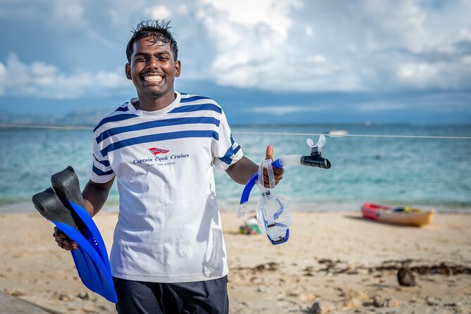 Captain Cook Cruises Fiji - Island and Reef Day Cruise - Five hours of island choices