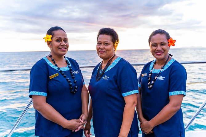 Captain Cook Cruises Fiji - Sunset Dinner Cruise - Leaving Port Denarau at 5:00 pm