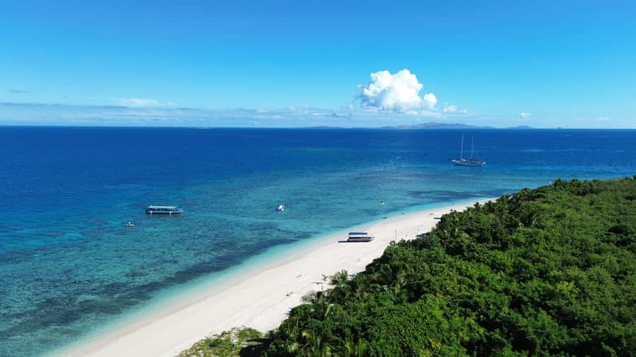 Fiji: Captain Cook Cruises - Island & Reef Day Trip - Snorkeling with the marine biology team