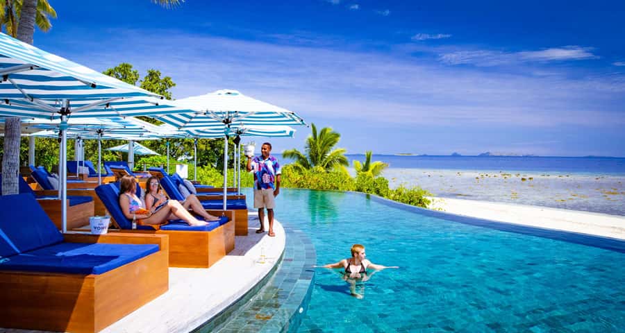 Fiji: Malamala Beach Club Private Island Day Pass & Transfer - Leaving Port Denarau for a compact island escape