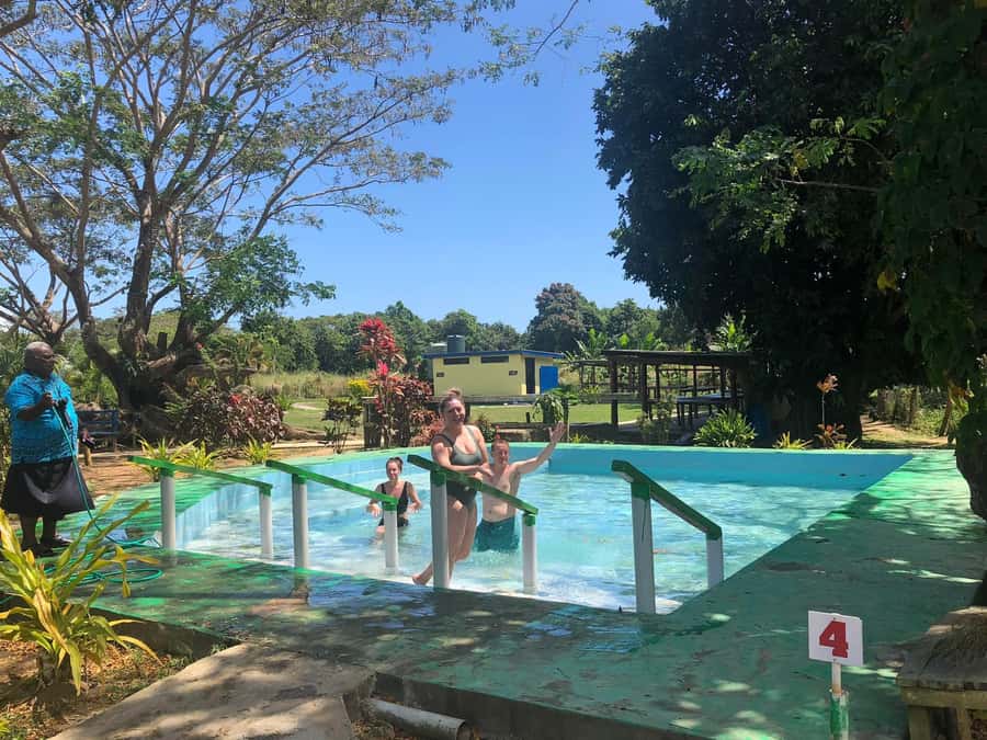 FIJI: Sabeto Hotspring & Mudpool Tours, Tickets & Transfers - The three-stage mud and hot spring routine
