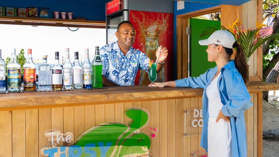 Fiji: South Sea Island Combo Half Day Trip Lunch & Drinks - The afternoon catamaran through the Mamanuca Islands