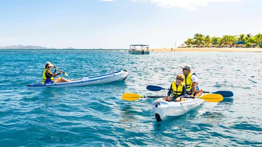 Fiji: South Sea Island Finding Nemo ex Port Denarau - Snorkeling, kayaks, and paddle boards