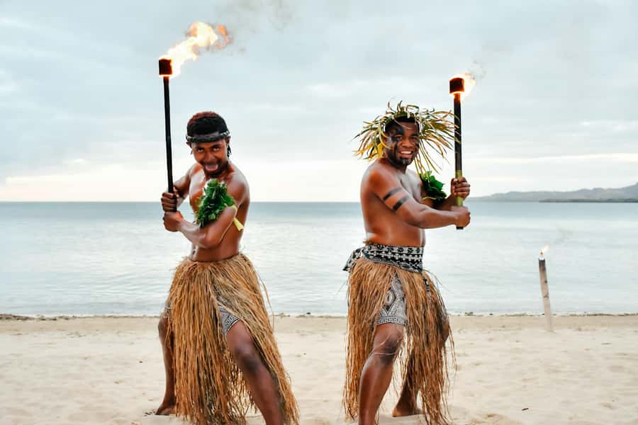 Fiji: Sunset Cruise with Dinner and Fire Show - Pickup from Nadi and the Coral Coast