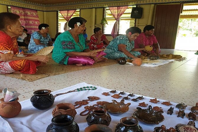 Fijian pottery crafting Village Experience & Natadola Beach Tour - Hotel pickup makes the Coral Coast easier