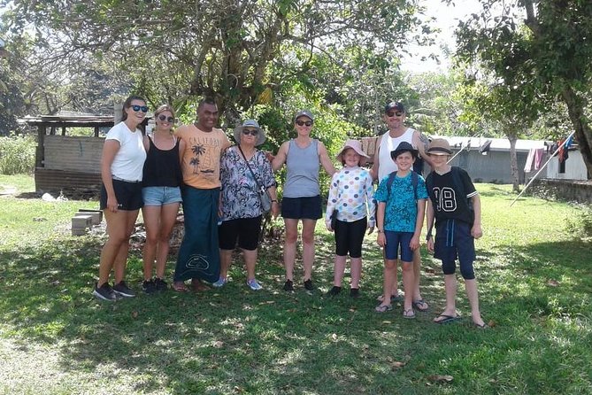 iconic waterfall tour - Biausevu Village and the kava welcome