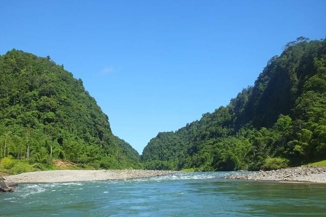 Jewel Of Fiji Day Tour from The Marriot & Shangri-La Resort - Swimming at Navua River’s largest waterfall