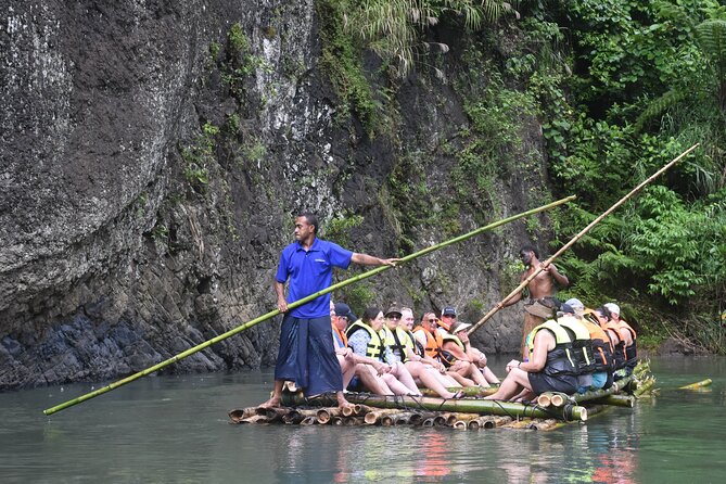 Jewel Of Fiji incl Fijian Village, Waterfall & Lunch Coral Coast - Swimming beneath Navua River’s biggest waterfall