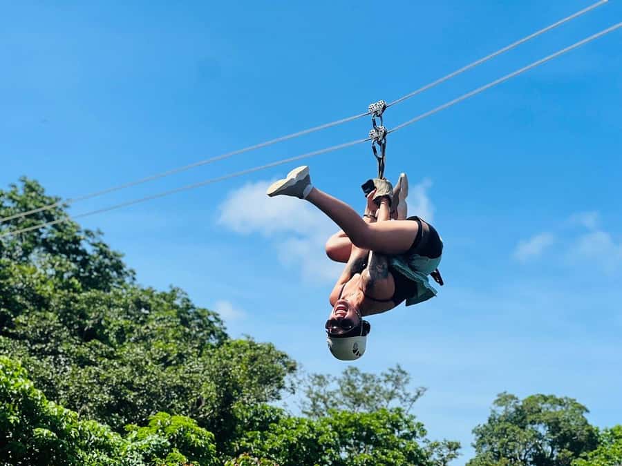 Largest Zipline & Cave Exploration from sigatoka coral coast - Your First Six Lines Require Some Effort