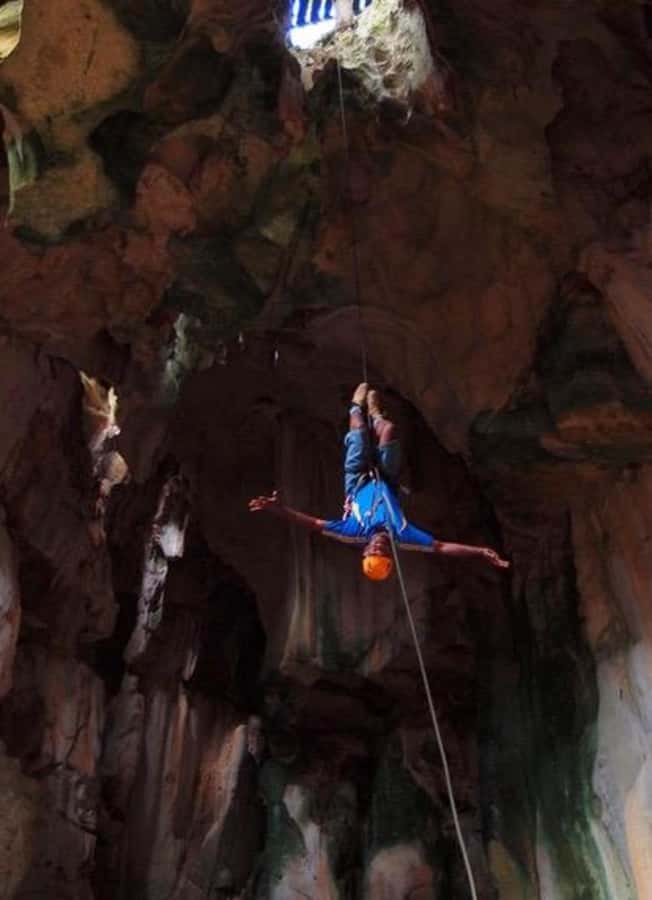 Nadi: Abseiling, Zipline, and Cave Tour with Meal - Sixteen ziplines through the trees