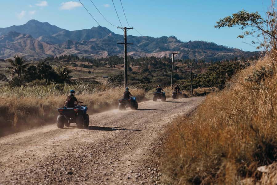 Nadi: Quad Bike ATV Off-Road Adventure Tour with Transfers - Winding tracks back toward Nadi