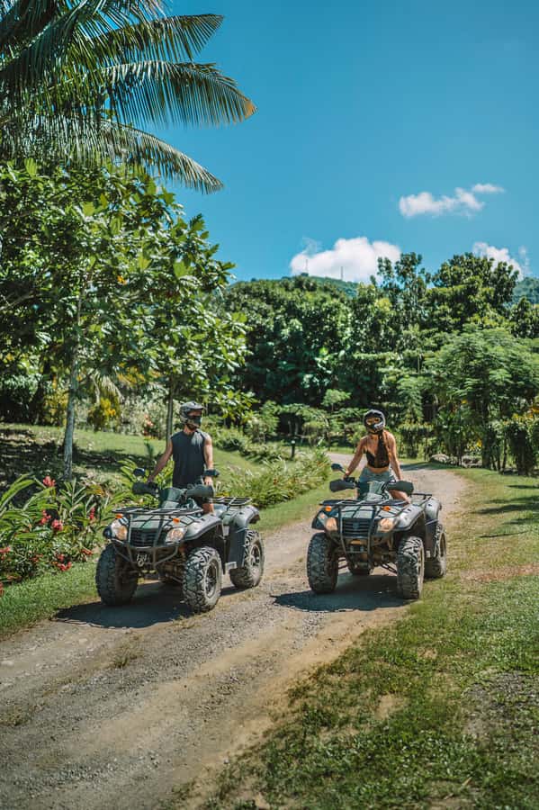 Nadi: Quad Bike ATV Off-Road Adventure Tour with Transfers - A short beach ride before the finish