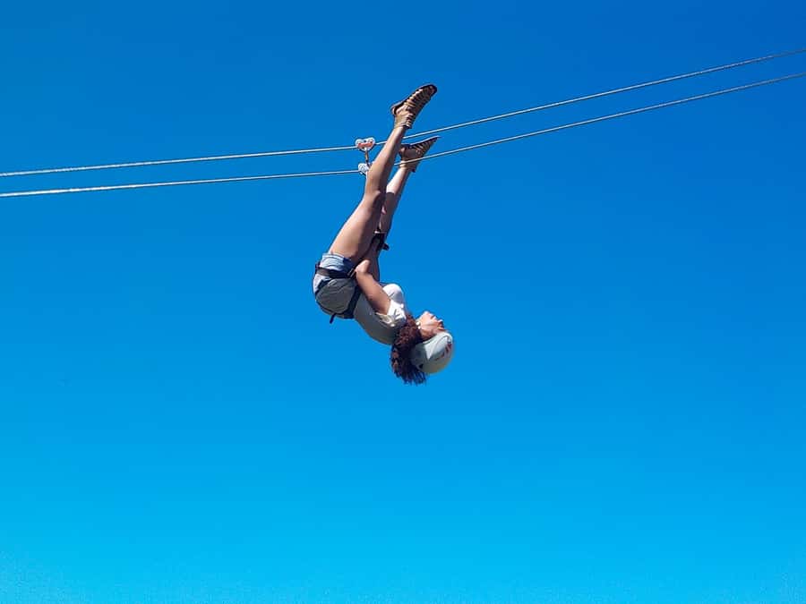 Nadi: Zipline Adventure with Cave Exploration - The upper mountain and the vesi trees