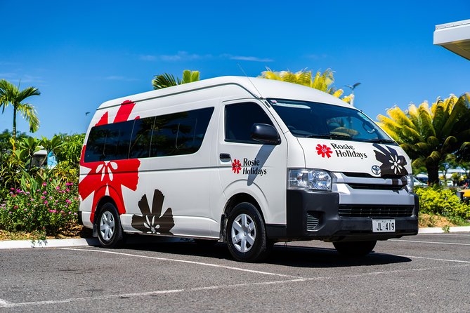 Private Premium Departure Transfer : Hotel to Nadi Airport - A private Toyota Prado, with a practical space warning