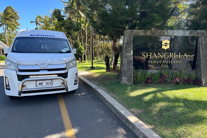 Private Transfer :Nadi Airport to Shangri-La Fijian Resort Yanuca - From Nadi Airport to Your Resort Without the Usual Fuss