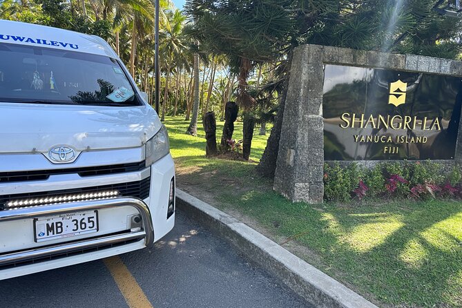 Private Transfer :Nadi Airport to Shangri-La Fijian Resort Yanuca - Why a Private Vehicle Can Be Worth the Price