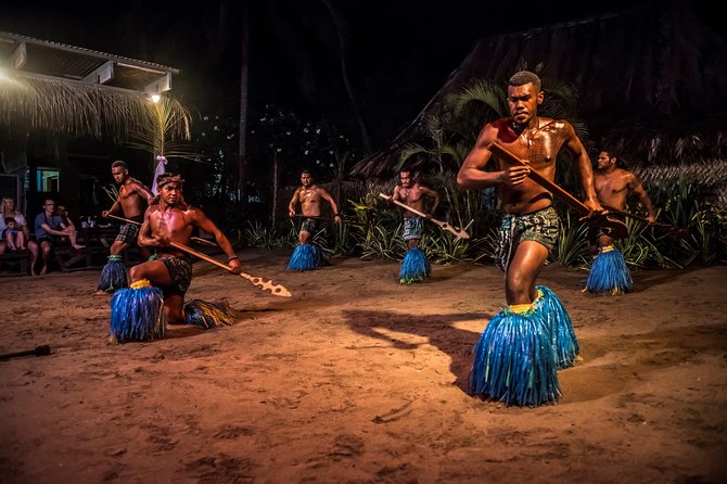 Robinson Crusoe Sunset Cruise Including Dinner, Cultural Show & Transfers - Fire walking, knives, music, and the main show