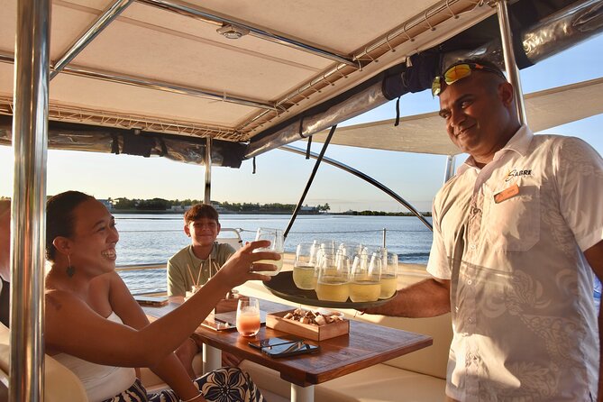 Sabre Sunset Cruise with BBQ Dinner & Drinks - Setting sail from Port Denarau at 4:45 pm