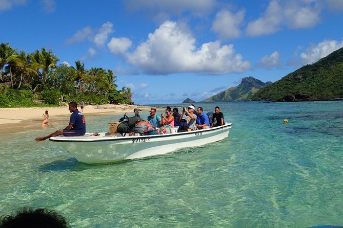 Ultimate Encounter Snorkel with Sharks in Fiji - Lunch, pools, kayaks, and island time